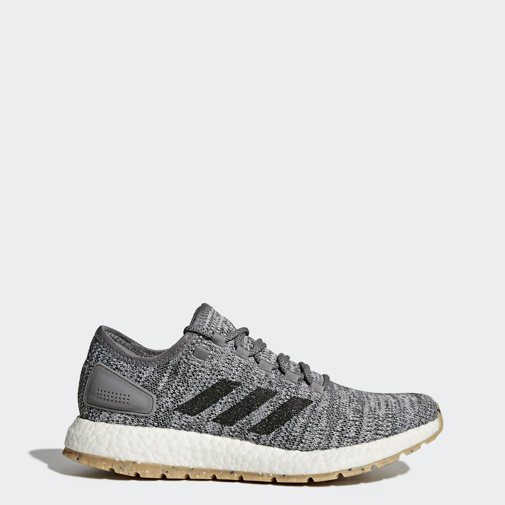 Adidas Pureboost All Terrain - παπουτσια για τρεξιμο ανδρικα - Γκρι/Ασπρα/Μαυρα/Γκρι,Μέγεθος: EU 36